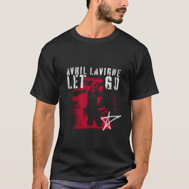 T-shirt Officiellement Avril Lavigne Lâche Spraypaint (Devant)
