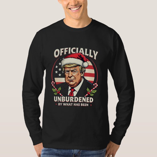 T-shirt Officiellement Inoccupé Par Ce Qui A Été Trump 47è (Devant)
