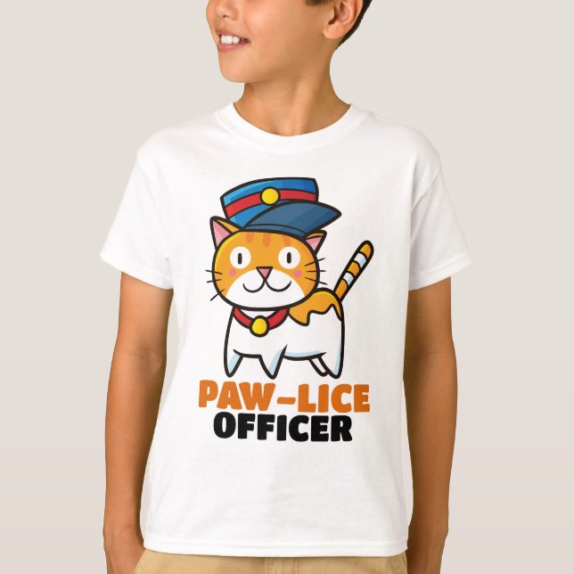 T-shirt Officier de poux (Devant)