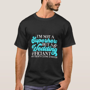 T-shirt Officier mariage du mariage