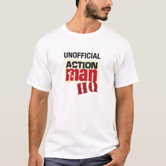 T-shirt officieux de QG d'homme d'action
