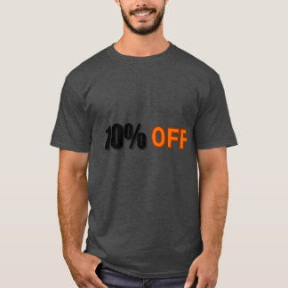 T-shirt "Offre de réduction - 10% de réduction