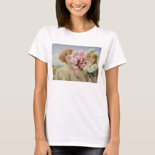 T-shirt Offre d'été par Sir Lawrence Alma-Tadema (Devant)
