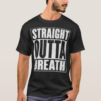 T-shirt Offre Outta Breath Pour Marathon Runner Cyclist Fu