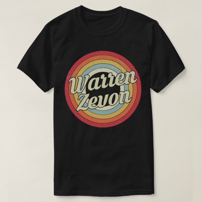 T-shirt Offre Surprise Warren Art Zevon Halloween Holiday (Design devant)