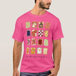T-shirt Offrez-Nous Ce Jour Notre Toast De Pain Quotidien