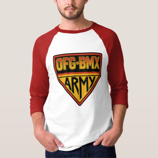 T-SHIRT OFG ARMY MANCHE COURTE ! (Devant)