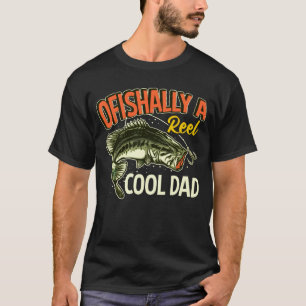 T-shirt Ofish A Reel Cool Papa Drôle Amoureux Pêcheur
