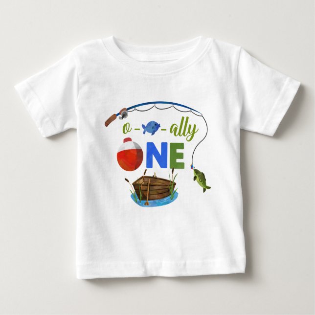 T-shirt Ofish ONE Petit pêcheur (Devant)