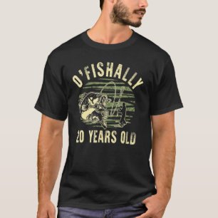 T-shirt O'Fishally 30 Years Old Fisherman 30e Anniversaire