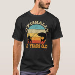 T-shirt O'Fishally 80 Years Old Fishing Birthday Theme Par<br><div class="desc">O'Fishally 80 Years Old Fishing Birthday Theme Party 80th.</div>