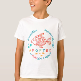 T-shirt OFish'ally cadeaux orientés d'une adoption de