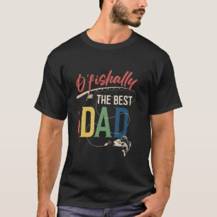 T-shirt O'fishally Le Meilleur Papa Pêche Papa Fête des Pè