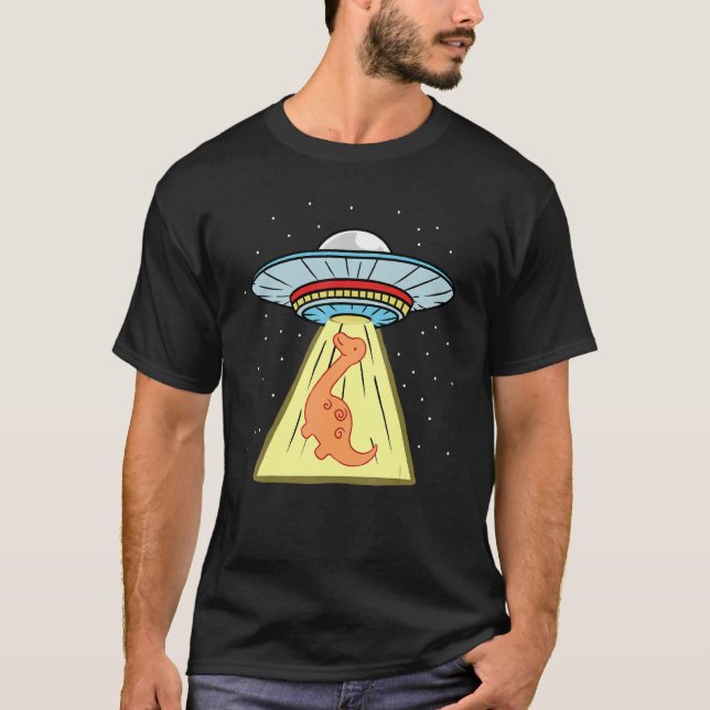 T-shirt Ofo Abduction Brachiosaurus Dinosaur (Devant)