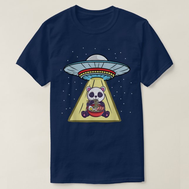 T-shirt Ofo Enduction Panda Ramen nouilles (Design devant)