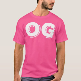 T-shirt Og - Original Gangster Cool Old School Street Hip
