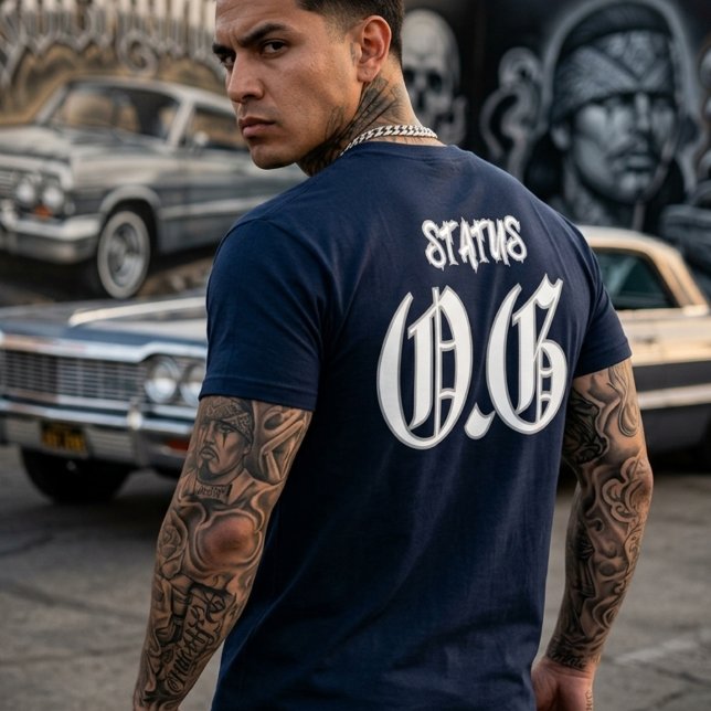 T-shirt OG Status  back-hit (Status O.G Tshirt)