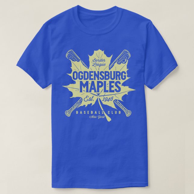T-shirt Ogdensburg Maples (Design devant)