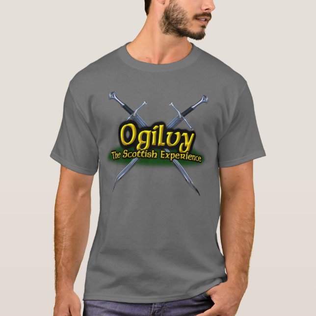 T-shirt Ogilvy The Scottish Experience Clan (Devant)