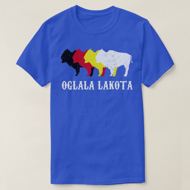 T-shirt Oglala Lakota Sioux 1  (Design devant)