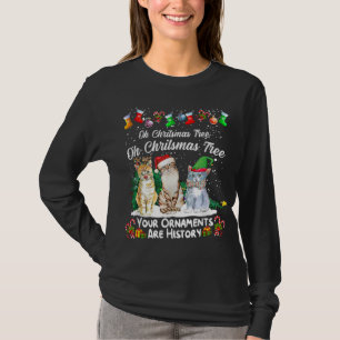 T-shirt Oh Arbre de Noël Vos Ornements Sont Historiques Dr