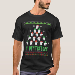 T-shirt Oh Arbre du Dentiste Noël Dentaire Noël 