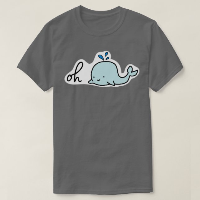 T-shirt Oh baleine 74 2 (Design devant)