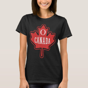 T-shirt Oh Canada Fête de l'érable Fête nationale de la Fe