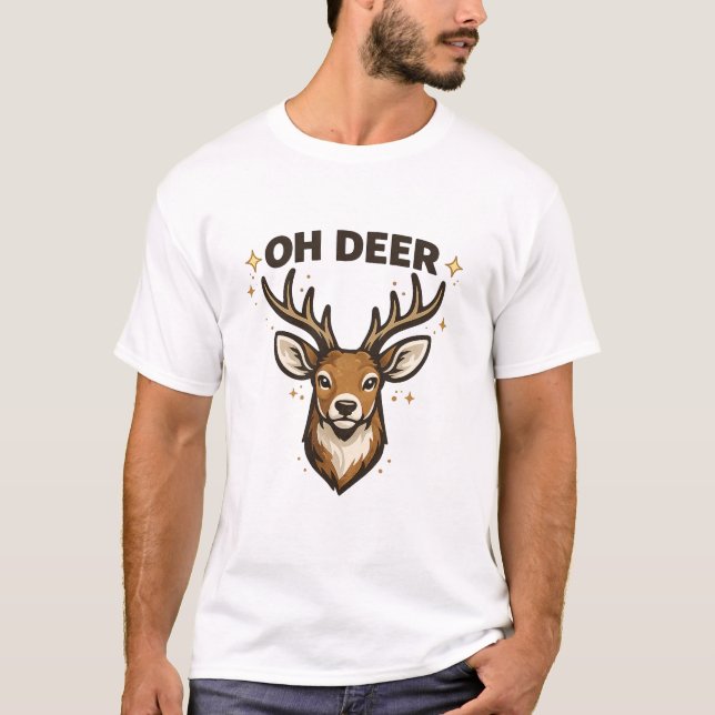 T-shirt Oh Cerf ! (Devant)