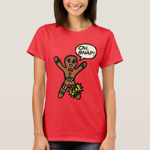 T-shirt Oh chemise instantanée de Noël de biscuit de