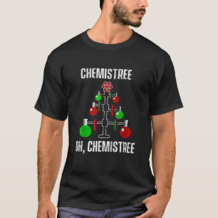T-shirt Oh Chemist Tree Chemistree Pun Science Chimie X
