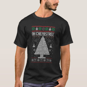T-shirt Oh Chemist Tree Merry Chemistree Chimie Laid Ch