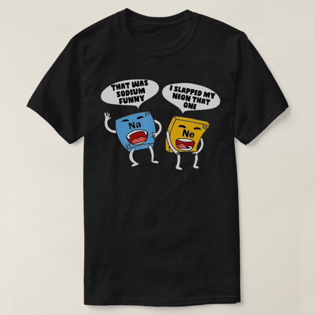 T-shirt Oh Chemistree Chimie Science Arbre de Noël Che (Design devant)