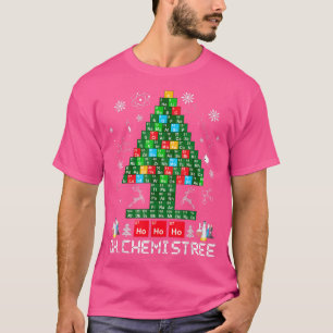 T-shirt Oh Chemistree Funny Science Christmas Tree Chemist