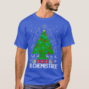 T-shirt Oh Chemistree Funny Science Christmas Tree Chemist