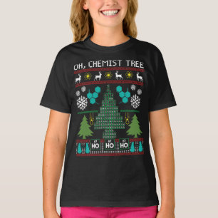 T-shirt Oh Chemistree Funny Science Design Cadeau Périodiq