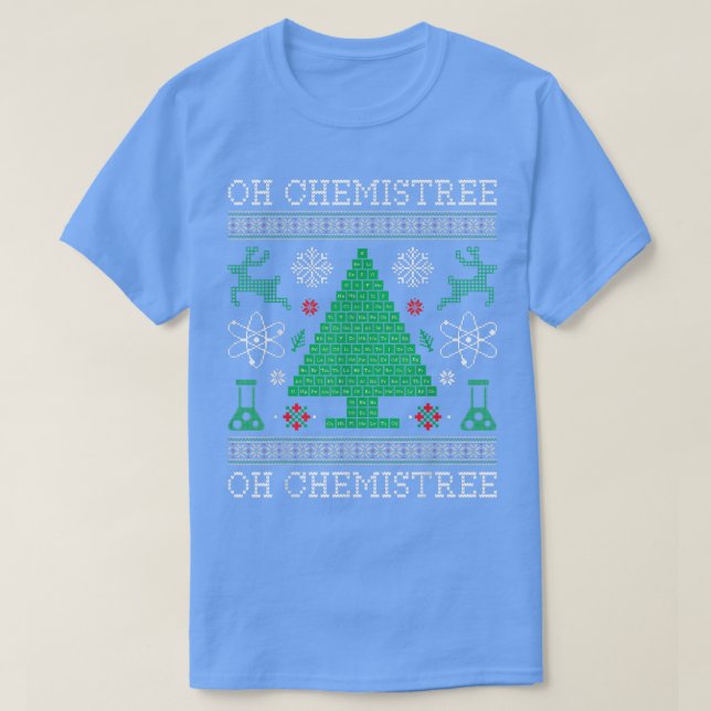 T-shirt Oh Chemistree Funny Science Gift Periodic Table pr (Design devant)