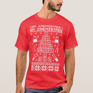 T-shirt Oh Chemistree Oh Chemistree Chimie Douleur moche