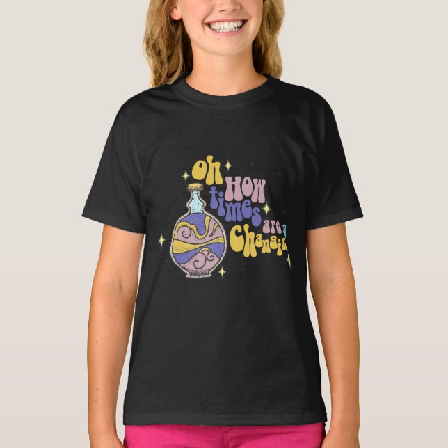 T-shirt Oh Comment le temps change (Devant)