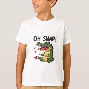 T-shirt oh crocodile de capture