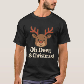 T-shirt Oh Deer, c'est Noël !