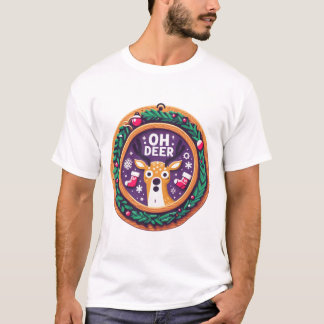 T-shirt Oh Deer Christmas