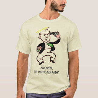 T-shirt Oh Dieu. C'est nuit de roulement