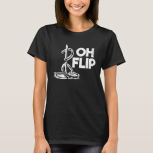 T-shirt Oh Flip Lancer de fer à cheval