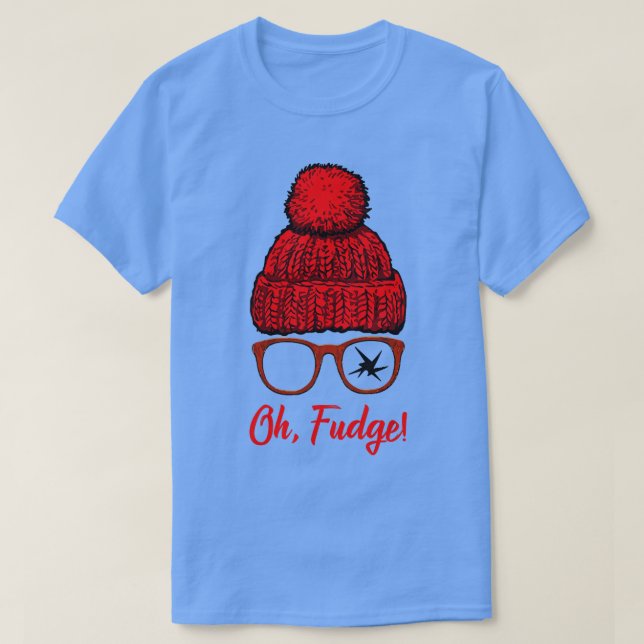 T-shirt Oh Fudge Funny Candies de Noël Geek Nerd Femmes S (Design devant)