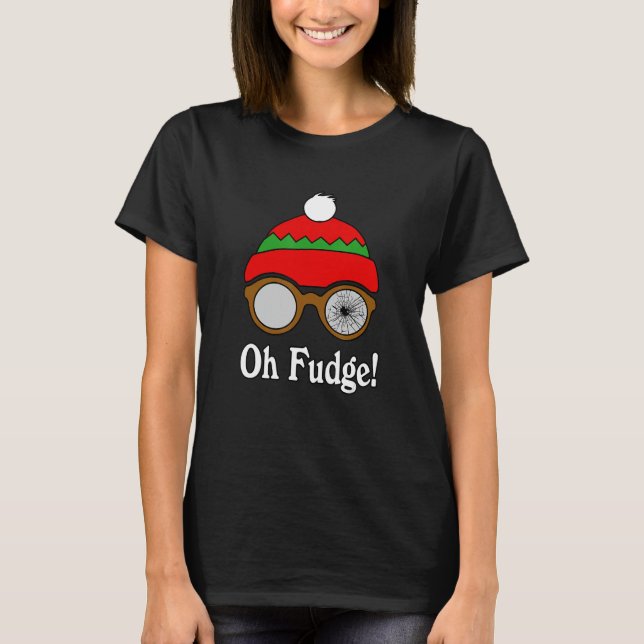 T-shirt Oh Fudge ! - Noël (Devant)