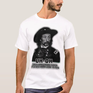 T-shirt Oh George Armstrong Custer petite grosse corne
