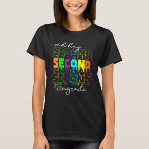 T-shirt Oh Hey Enseignants de deuxième année étudiant Hall