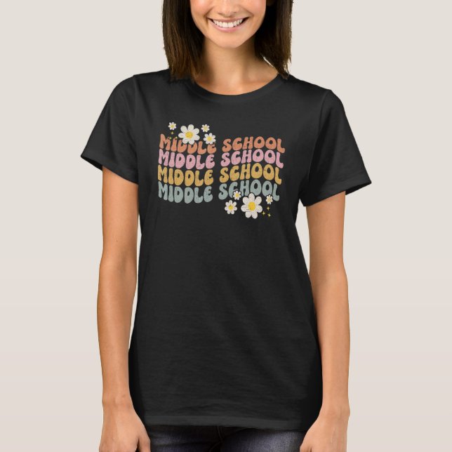 T-shirt Oh Hey Milieu Enseignant Filles Équipe Équipe Équi (Devant)