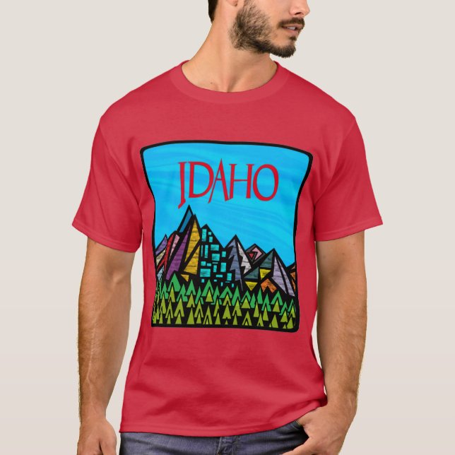 T-shirt OH IDAHO Surdimensionné (Devant)
